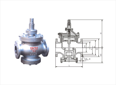 YGa43H/Y高靈敏度大流量蒸汽減壓閥