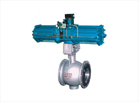 PQ647氣動偏心半球閥